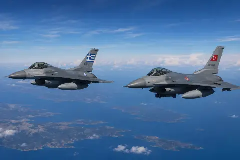 ДРАМА НАД ЕГЕЈСКОТО МОРЕ: Турски и грчки F-16 во „блиска борба“