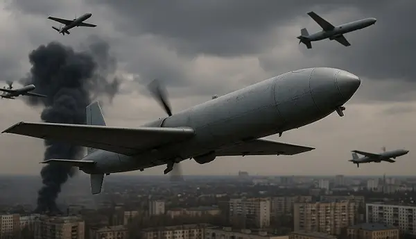 Руската армија ноќеска претретнала 140 украински беспилотни летала над своја територија