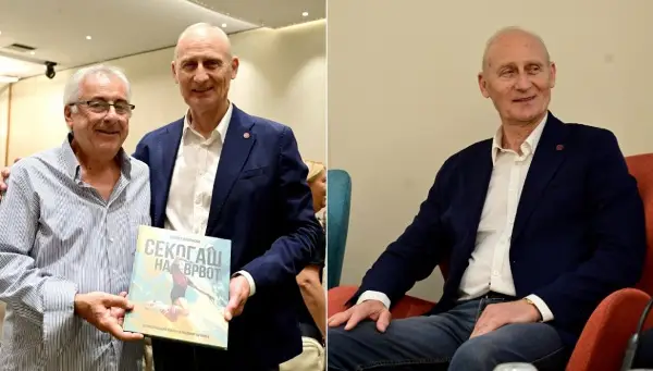 Спортскиот новинар Златко Калински ја напиша „Секогаш на врвот“, биографска книга за македонската одбојкарска легенда Владимир Богоевски