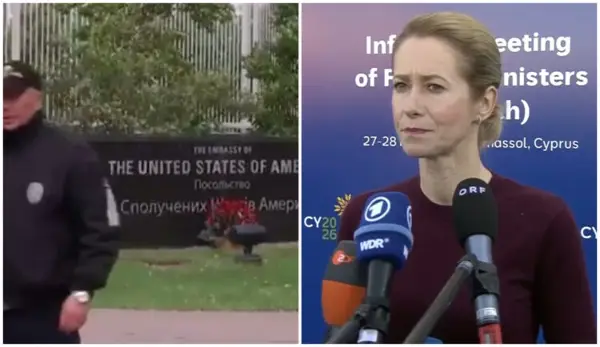 АМБАСАДАТА НА САД ВО КИЕВ НЕ Е ЕВАКУИРАНА, ДРУГИТЕ ИЗВЕШТАИ СЕ ЛАЖНИ Демантирана изјавата на Каја Калас