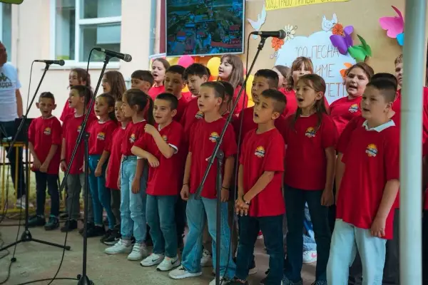 Проданоски: Децата од Мало Коњари со песна и игра ја разубавија пролетта