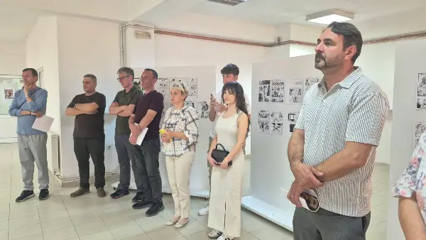 Уметноста ги надминува границите: Во Гостивар отворена изложба на млади стрип автори од регионот
