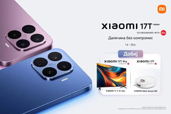 Xiaomi ја претставува новата flagship серија: Xiaomi 17T пристигнува со Leica Live Moment во два нови модели со телефото објективи и одлични подароци