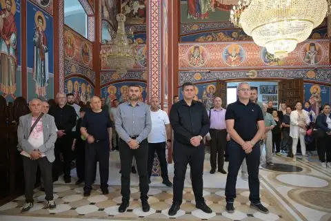 Во општина Илинден одбележан празникот „Св. Константин и Елена“