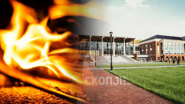Пожар во тетовско средно училиште, се запалила кабина во тоалет
