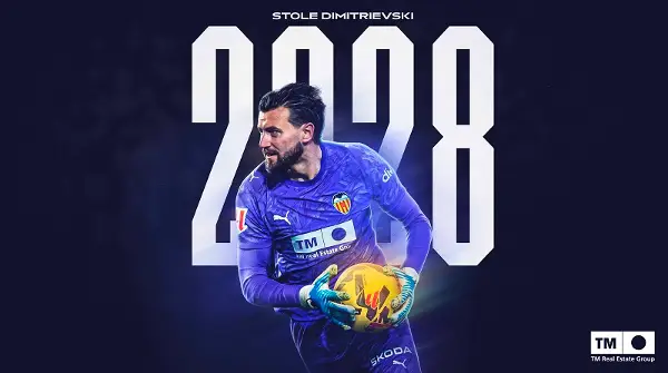 Валенсија потврди, нов договор за Столе Димитриевски до 2028-ма!