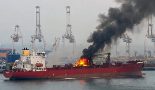 Украина погоди руски товарни бродови во Азовското Море