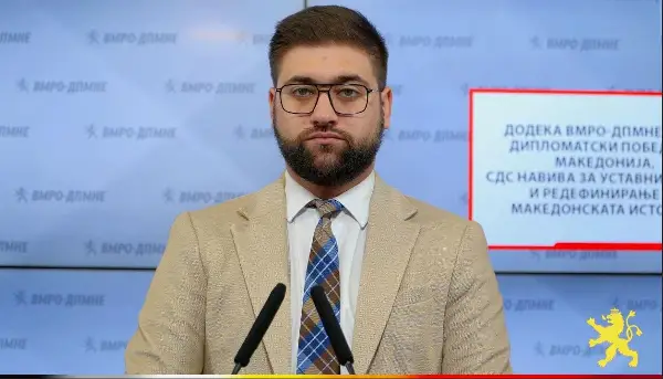 Манасиевски: ВМРО-ДПМНЕ носи дипломатски победи, a СДС навива за уставни измени и редефинирање на македонската историја