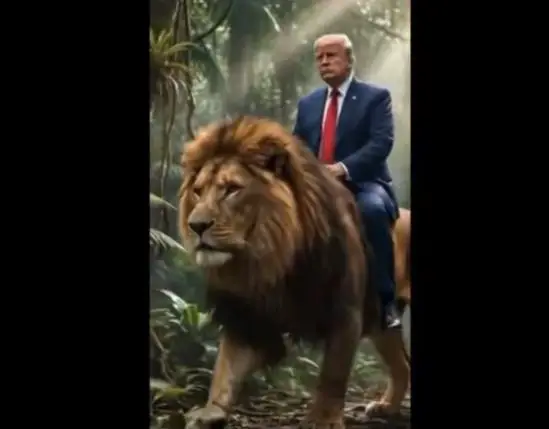 Видео: Трамп јава лав?!