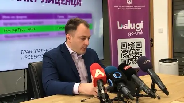 Андоновски најави нов систем за целосна дигитализација и брза проверка на валидноста на лиценците