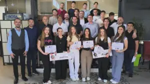 Парични награди и сертификати за најдобрите 10 ученици на натпреварот „Numerix“ во гостиварската гимназија