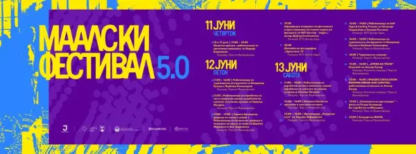 Центар Јадро и Општина Центар го најавија јубилејниот Маалски фестивал