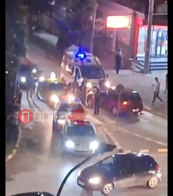 Во близина на кичевски бул. „Ослободување“ удрен бил пешак, увид извршија екипи на ОВР Кичево