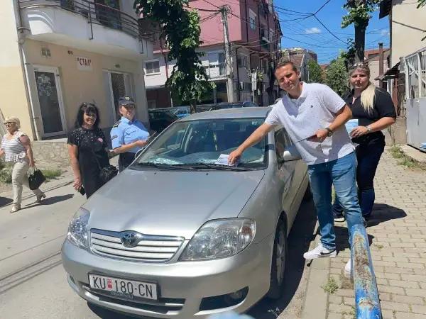 Превентивна акција во Куманово за поголема безбедност на пешаците и слободни тротоари