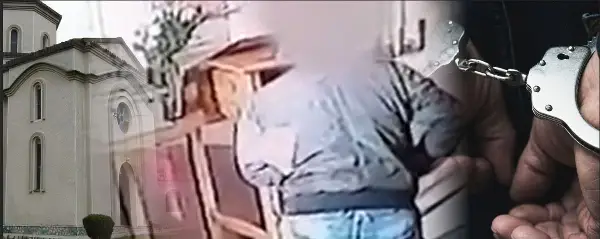 Се обидел да краде во црква па избегал, но полицијата го фатила: Уапсен 43-годишен од Бузалково со живеалиште во Скопје