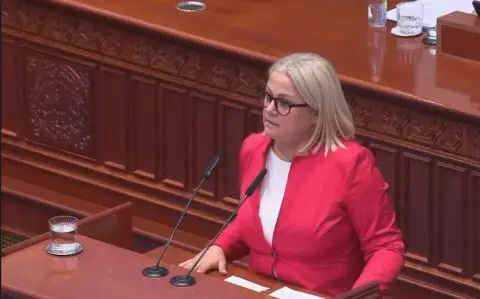 СТОЈАНОСКА: СДС го имаа вториот Груби, но во Министерство за земјоделие, интерпелацијата за Трипуновски е неоснована