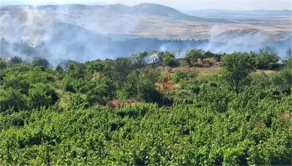 Повторно се активира пожарот над штипската населба Кадидаре