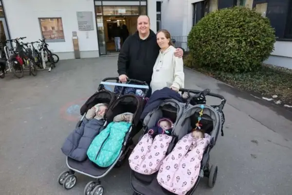 Германка третпат роди близнаци