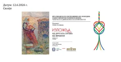 „Од другата страна на фронтот“ – Предавање и изложба во Музејот на македонската борба