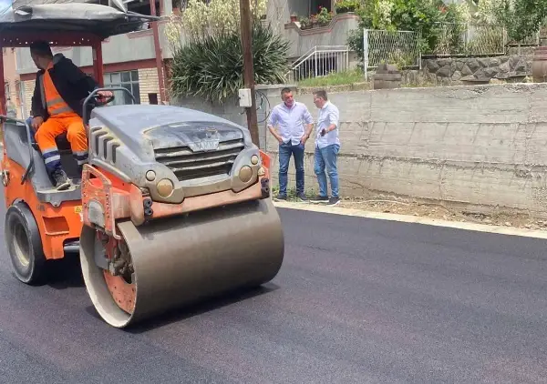 Тоневски: Завршува асфалтирањето на улицата „3-ти Април“ во Пробиштип