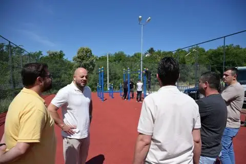 Интензивни активности на новиот спортско-рекреативен центар во Радишани