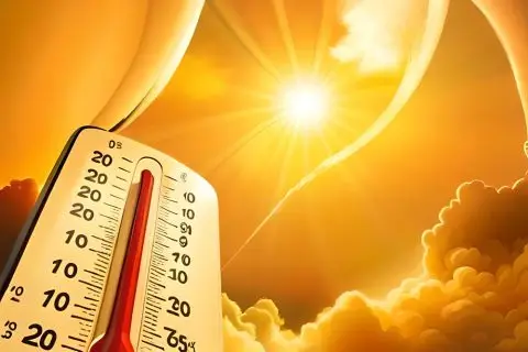 Поради топлотниот бран, во 53 француски департмани во сила е портокалов метеоаларм