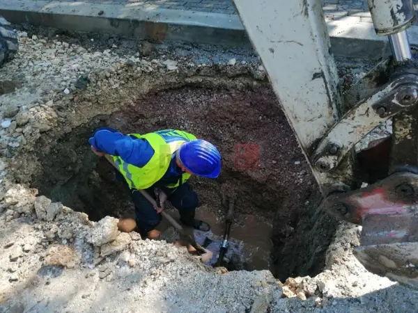 Дел од центарот на Скопје без вода