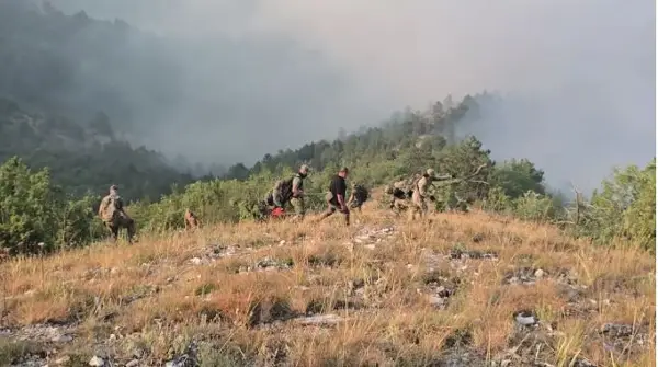Два активни пожари на територија на државата, осум изгаснати