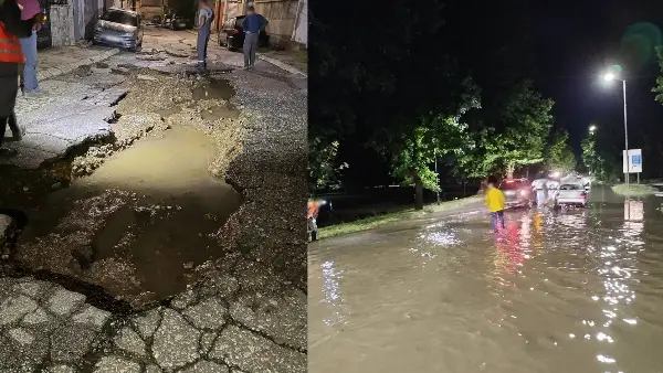Невремето предизвика штети во Битола, екипите на јавните претпријатија на терен
