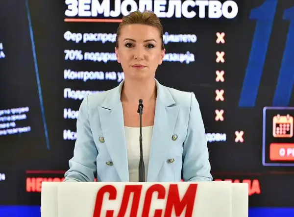 Кузеска: 2 години Влада на Мицкоски- уништување на македонското земјоделство