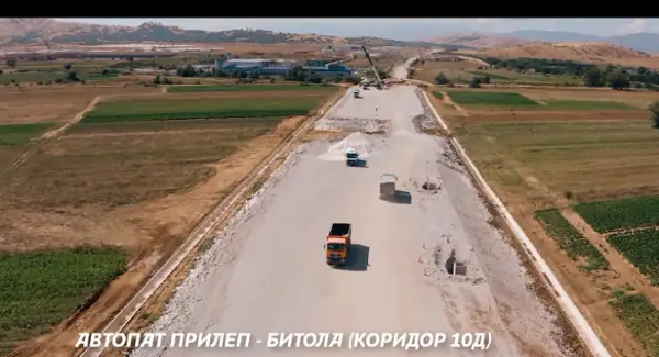 НИКОЛОСКИ: Се поинтензивно се работи на автопатот Прилеп – Битола, идната година сообраќај по едната коловозна лента
