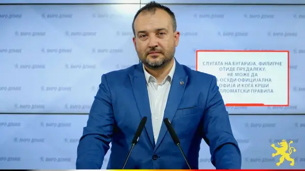 Лефков: Слугата на Бугарија, Филипче отиде предалеку, не може да ја осуди официјална Софија и кога крши дипломатски правила