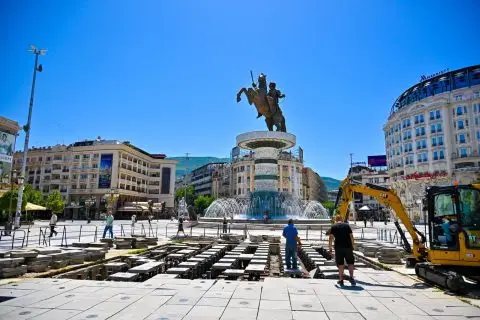 Ѓорѓиевски: Подната фонтана повторно ќе биде симболот на Скопје