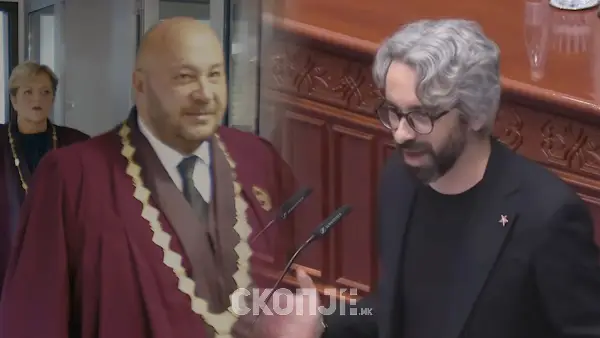 Апасиев до претседателот на Уставниот суд: „Не ви е голема биографијата, туку стомакот“