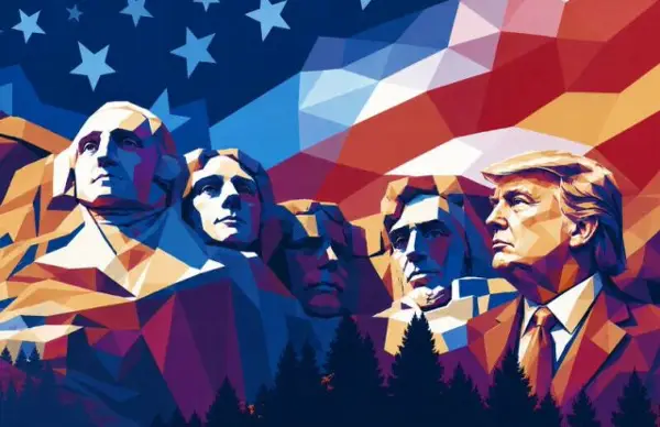 Трамп ги отвори прославите за 250-годишнината од американската независност на планината Рашмор