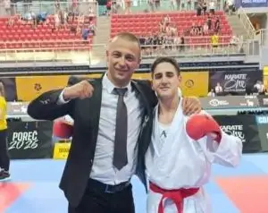 Златен медал за Марко Џорлев на светската Младинска карате лига во Пореч