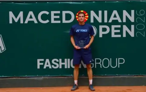 Macedonian Open 2026: Победничкиот пехар во рацете на Калин Ивановски