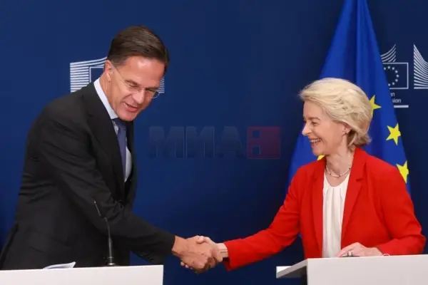 Руте и Фон дер Лајен: Европа повеќе не може да ја препушта својата одбрана на Америка