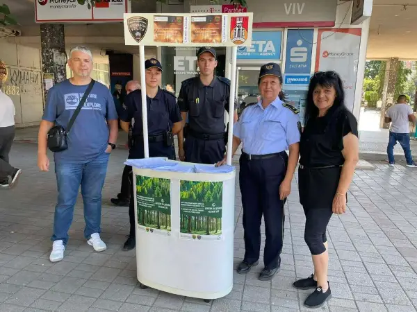 Полицијата во Куманово со превентивна акција за безбедно лето (ФОТО)