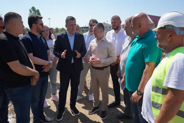 Хоџа на терен во Сингелиќ: Во тек е реализација на значаен проект за регулација на каналот