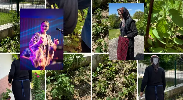 Ѕирнете во градината на 88-годишната Бока, бабата на Зарина Првасевда – убавина, труд и љубов кон природата (ВИДЕО)