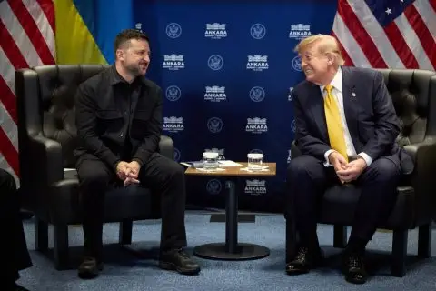 Зеленски: На состанокот со Трамп нагласена потребата од зајакнување на украинската противвоздушна одбрана