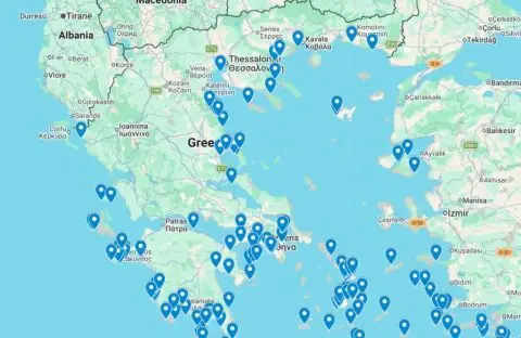 Погледнете пред да заминете на одмор во Грција: Мапа каде господари рибата зајак