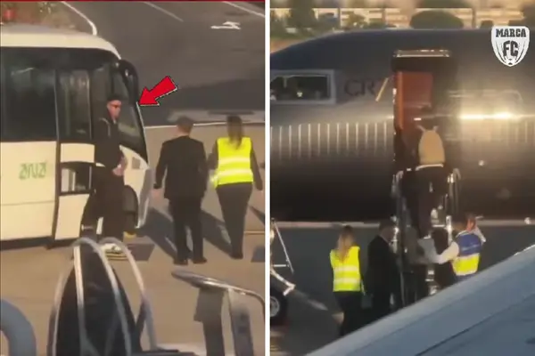 Видео: Роналдо не се врати во Португалија со соиграчите, замина соприватен авион