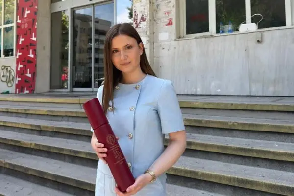 Верица Ѓорѓиева, најдобар студент на Градежен факултет: „Ме фасцинираат мостовите бидејќи се најголем инженерски предизвик и симбол на поврзување“