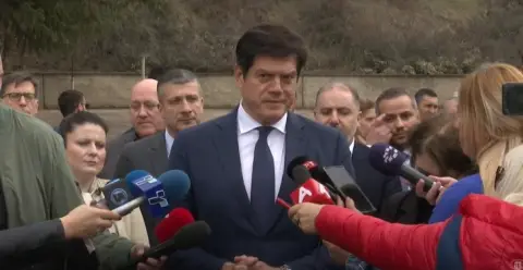 Евроамбасадорот Михалис Рокас во посета на Кичево