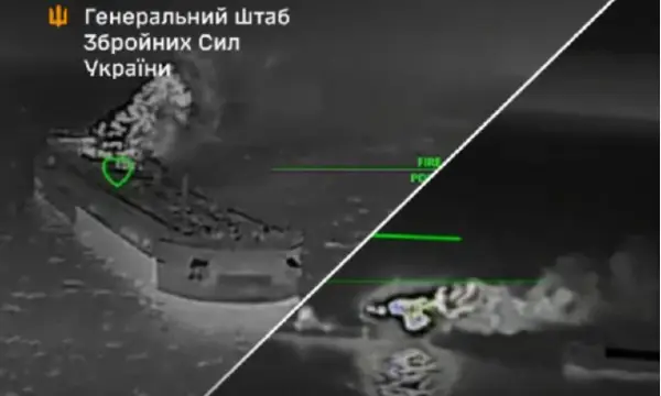 (Видео) Украина тврди дека погодила најмалку 21 руски танкер во Азовското Море