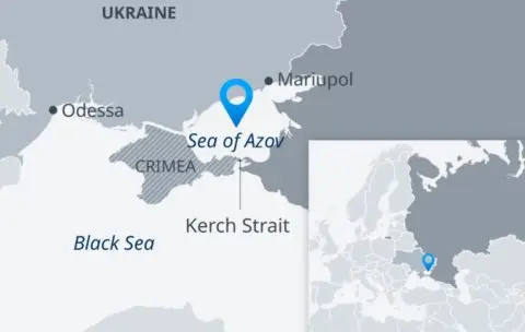 Украина повторно нападна руски бродови во Азовско Море