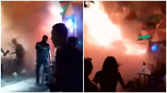 ВИДЕО Најмалку 27 загинати во пожар во бар во Бангкок, јавуваат тајландските медиуми