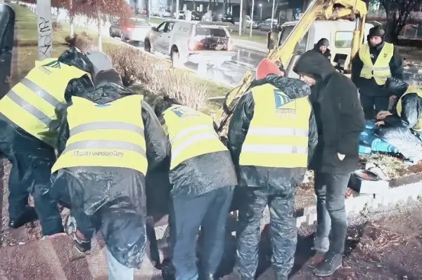 Пукнала голема цевка кај ОХИС, голем дел од Скопје е без вода